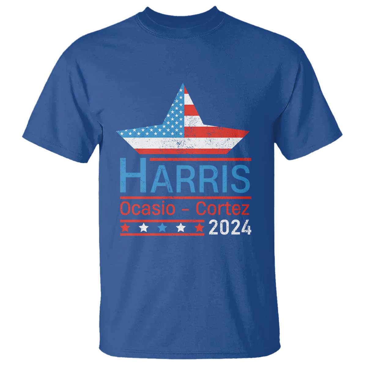 harris-ocasio-cortez-2024-t-shirt-american-flag-election-star