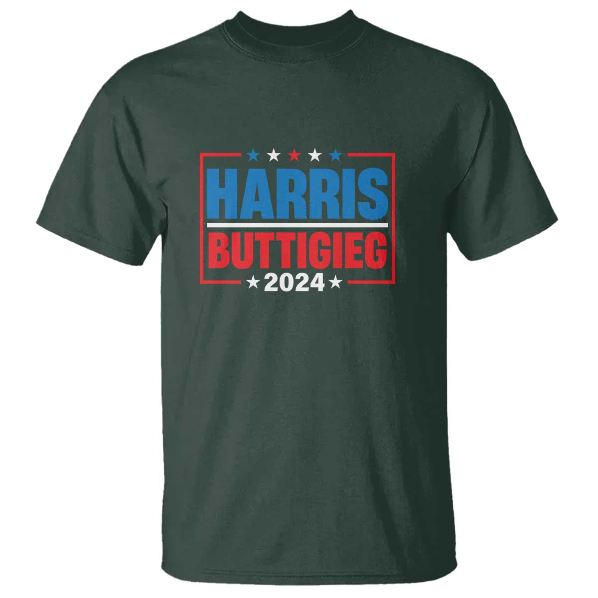 harris-buttigieg-2024-t-shirt-presidential-election-american-flag-star