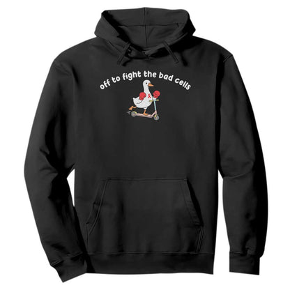 Funny Goose Blood Cancer Support Hoodie Off To Fight The Bad Cells
