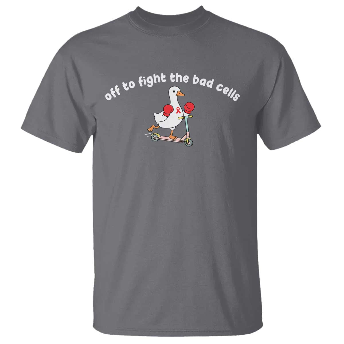 Funny Goose Blood Cancer Support T Shirt Off To Fight The Bad Cells