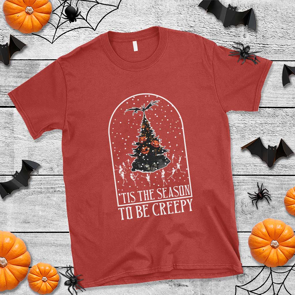 halloween-christmas-t-shirt-tis-the-season-to-be-creepy-xmas-tree-skeleton-snowy