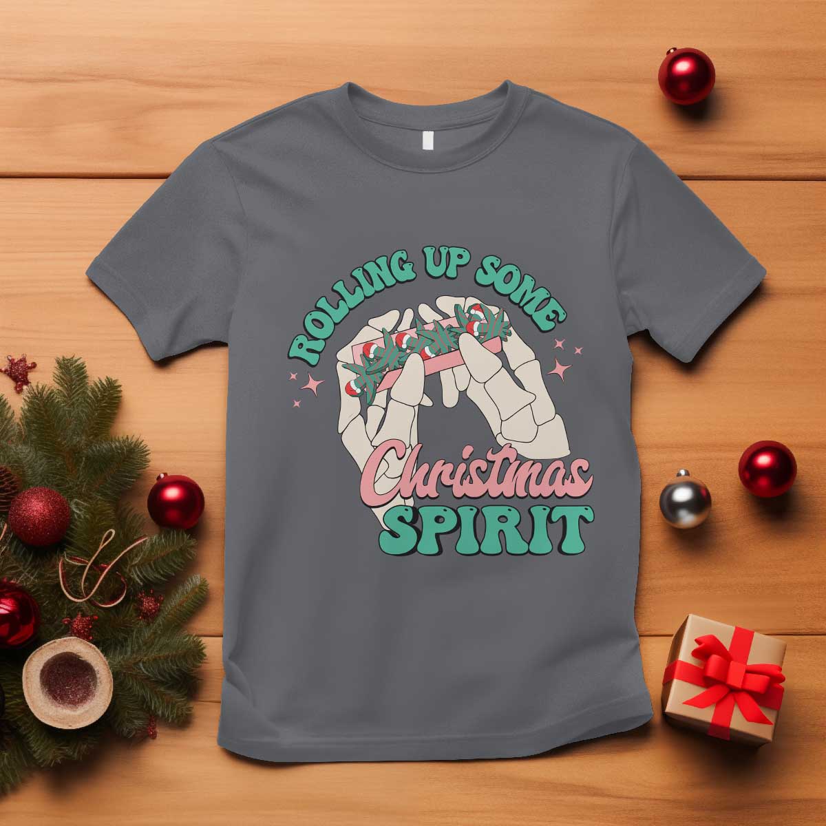 funny-weed-christmas-t-shirt-rolling-up-some-christmas-spirit-skeleton-hand