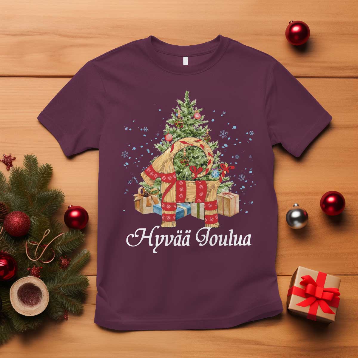 hyv-joulua-t-shirt-finland-christmas-yulegoat-xmas-tree-himmeli