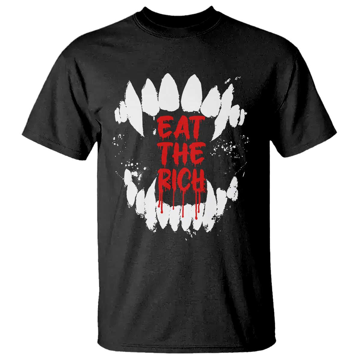 eat-the-rich-t-shirt-vamp-fangs-social-activist