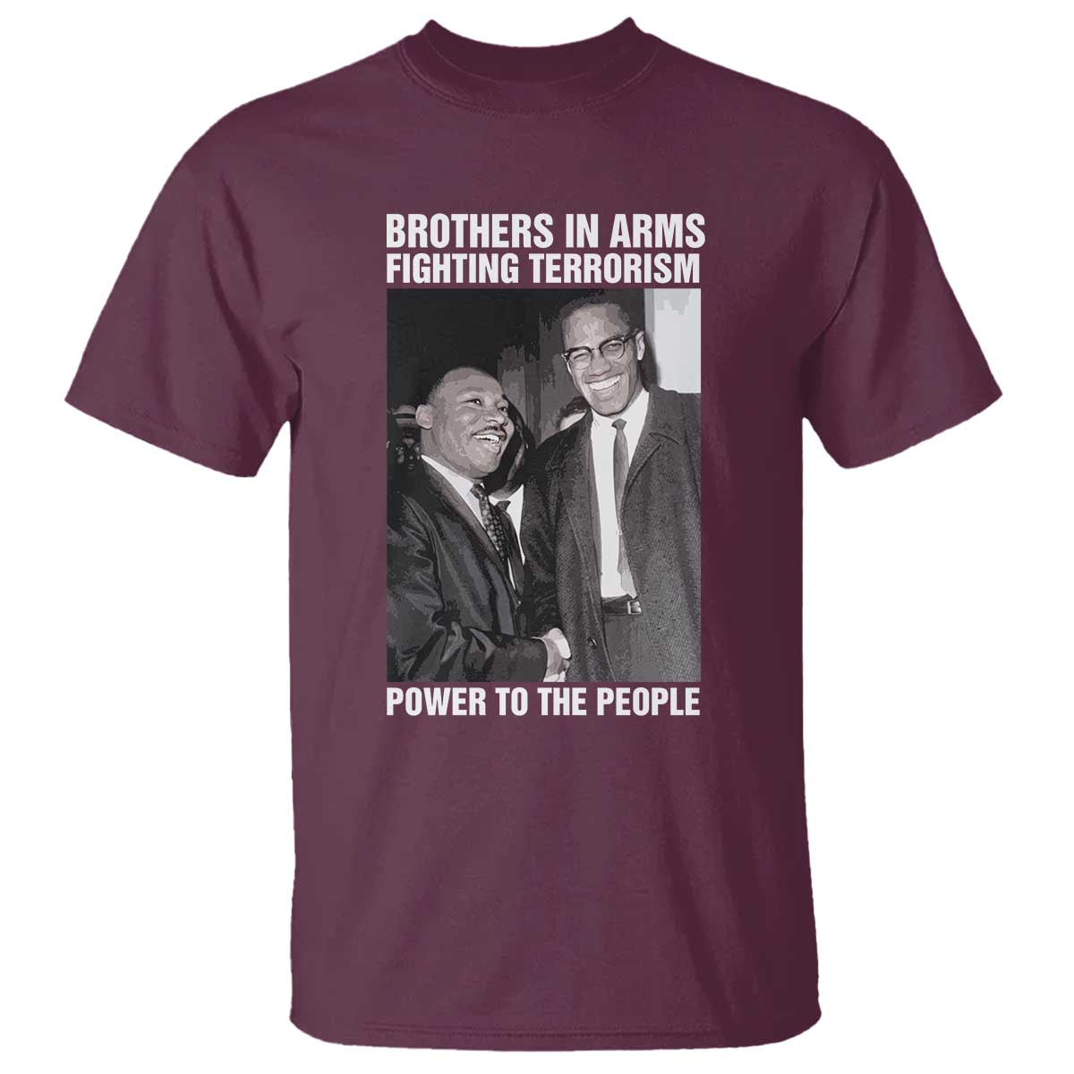 martin-luther-king-and-malcolm-x-t-shirt-brothers-in-arms-fighting-terrorism-power-to-the-people