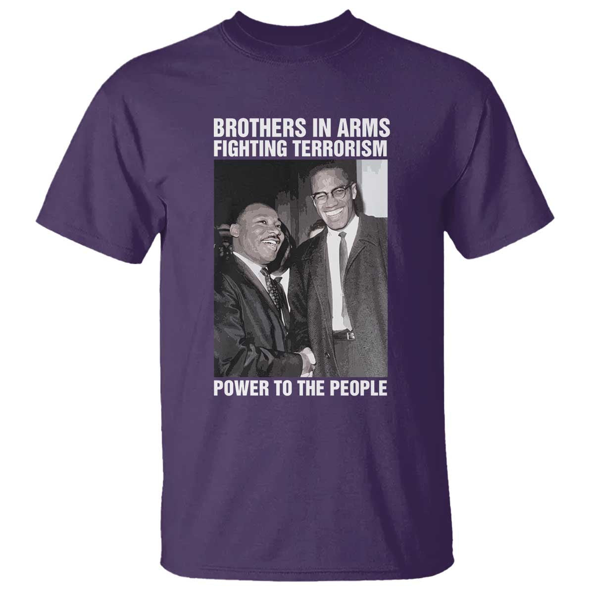 martin-luther-king-and-malcolm-x-t-shirt-brothers-in-arms-fighting-terrorism-power-to-the-people