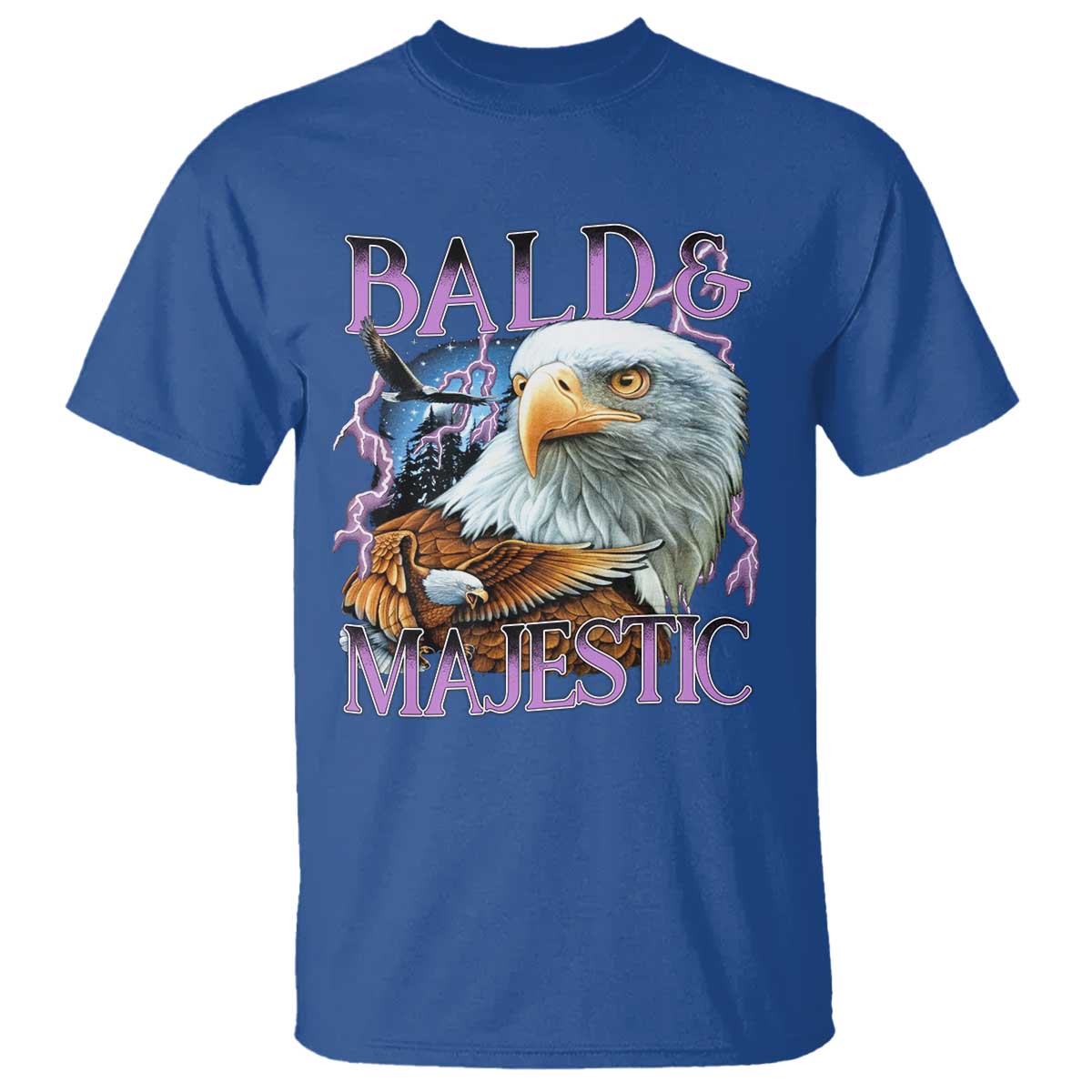 funny-eagle-bald-and-majestic-t-shirt-vintage-eagle-thunder-storm