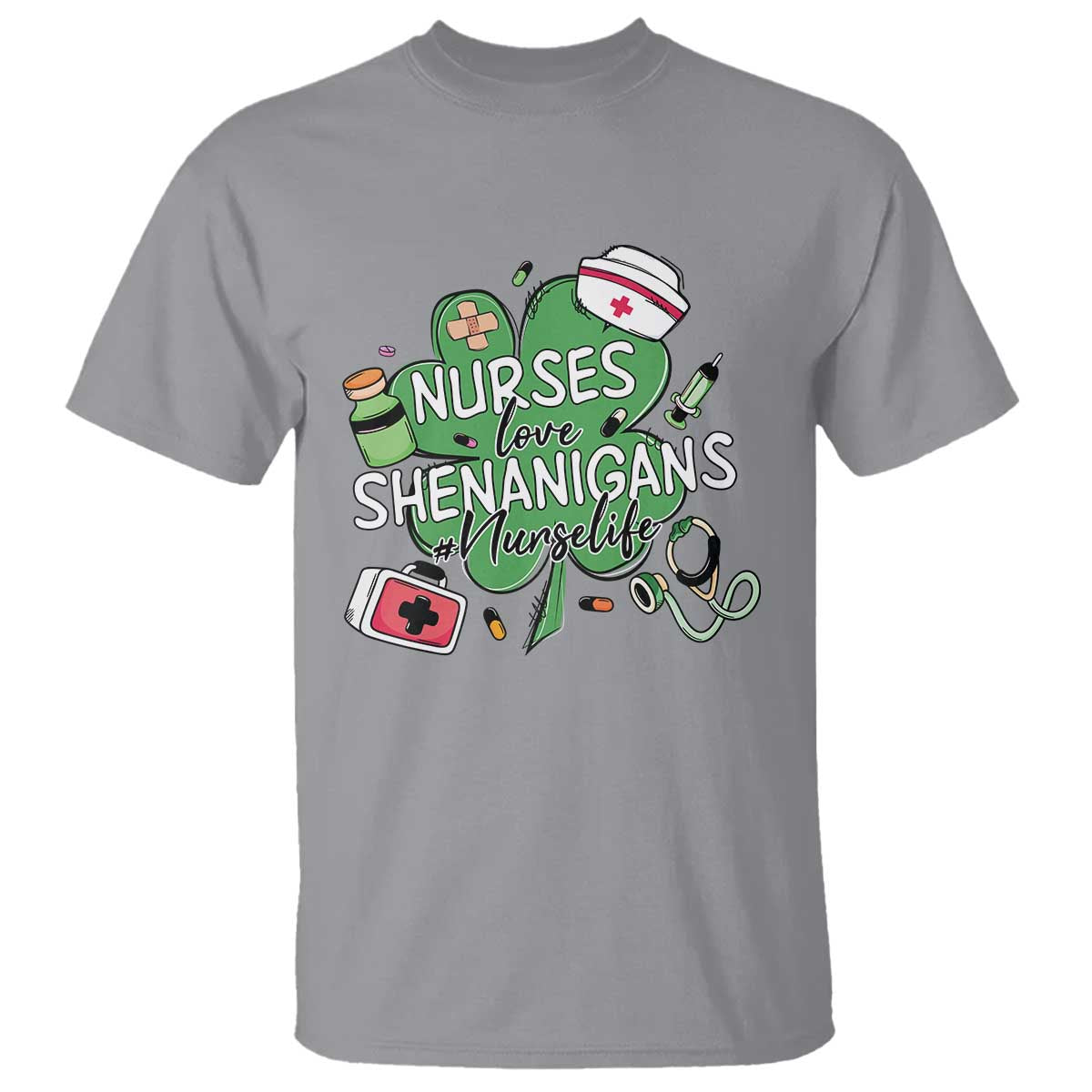 funny-st-patricks-day-nurse-t-shirt-nurses-love-shenanigans-nurse-life-shamrock