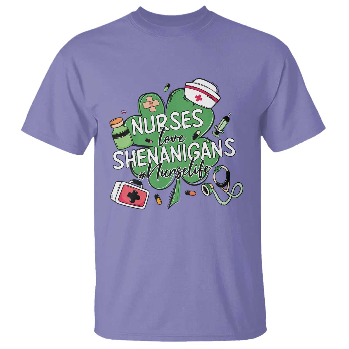 funny-st-patricks-day-nurse-t-shirt-nurses-love-shenanigans-nurse-life-shamrock