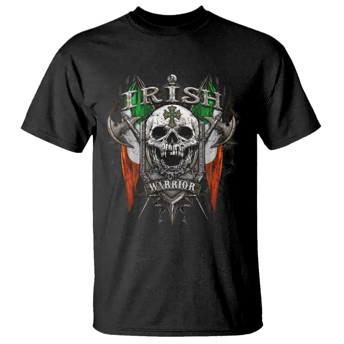 funny-irish-warrior-t-shirt-vintage-skull-celtic-cross-ireland-flag