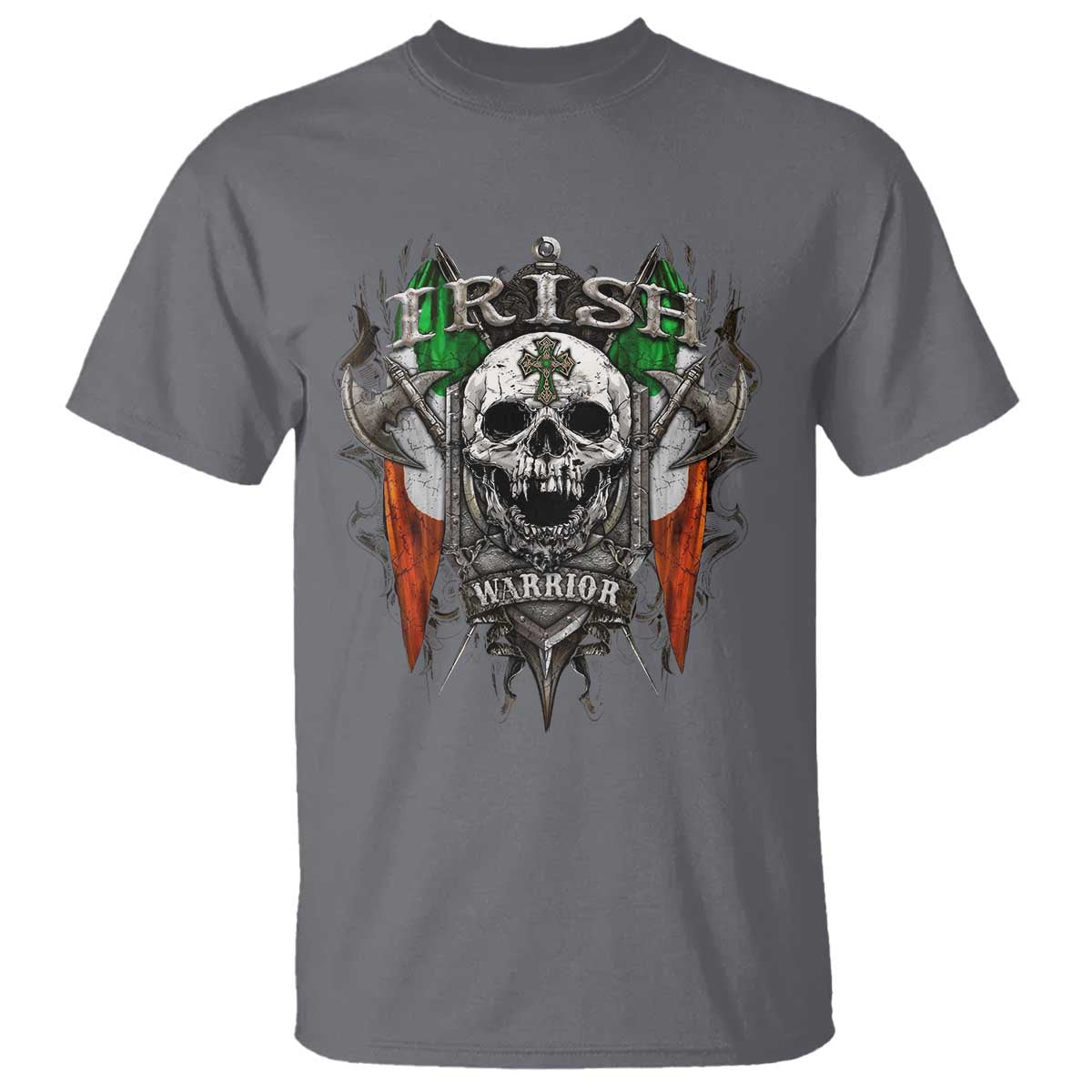 funny-irish-warrior-t-shirt-vintage-skull-celtic-cross-ireland-flag