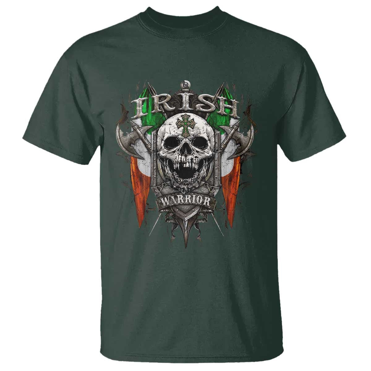 funny-irish-warrior-t-shirt-vintage-skull-celtic-cross-ireland-flag