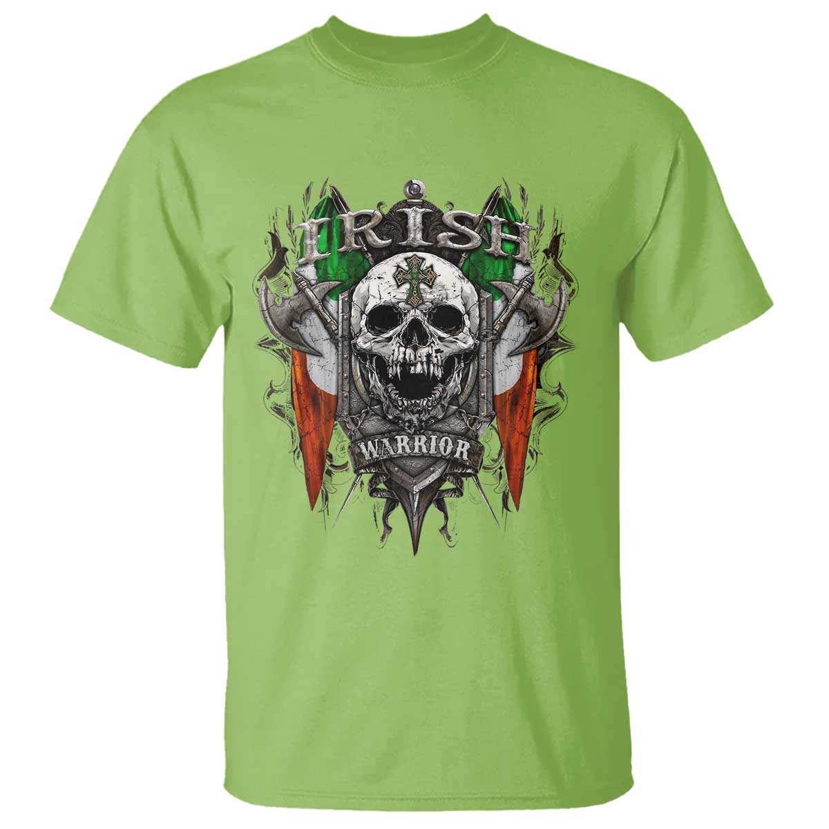 funny-irish-warrior-t-shirt-vintage-skull-celtic-cross-ireland-flag