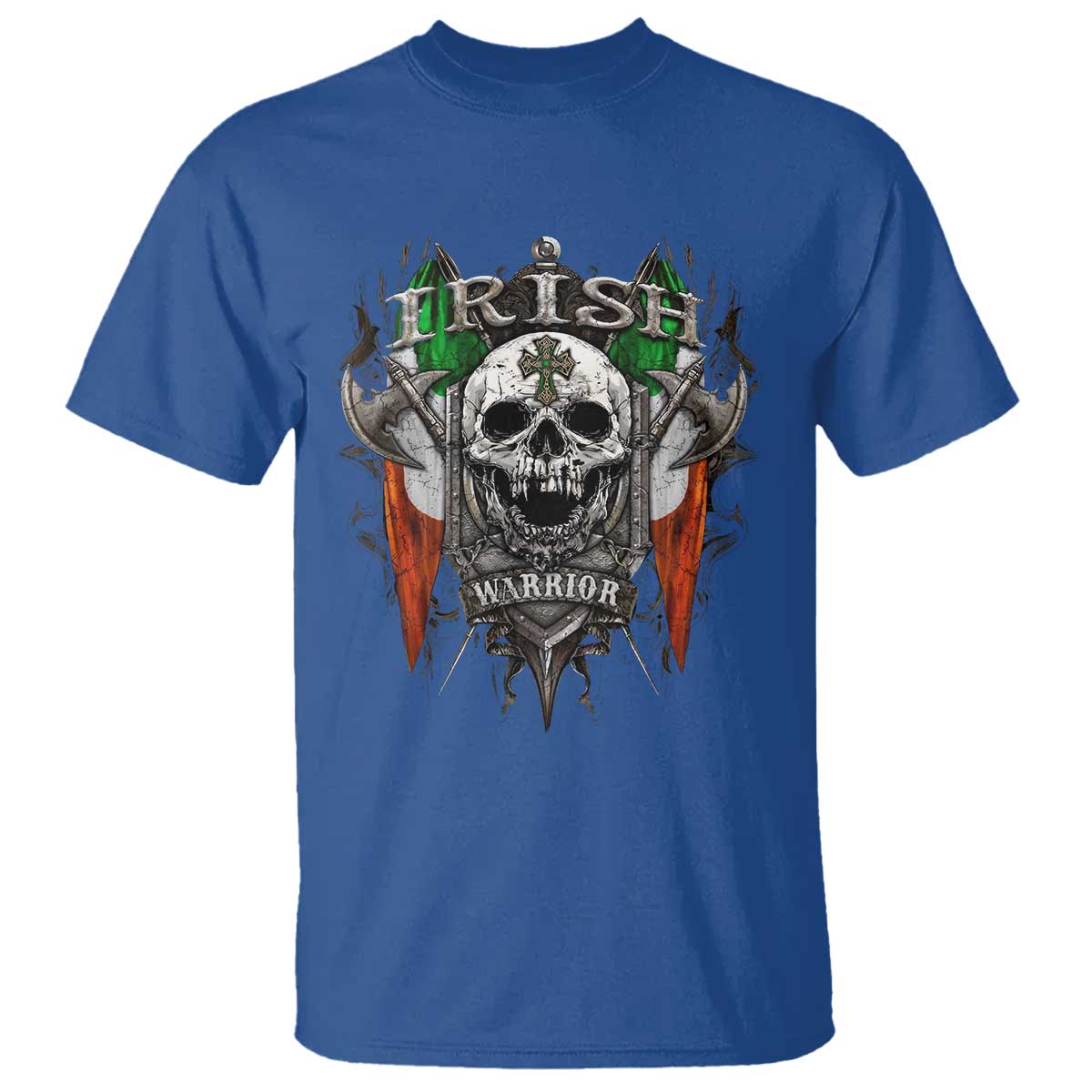 funny-irish-warrior-t-shirt-vintage-skull-celtic-cross-ireland-flag