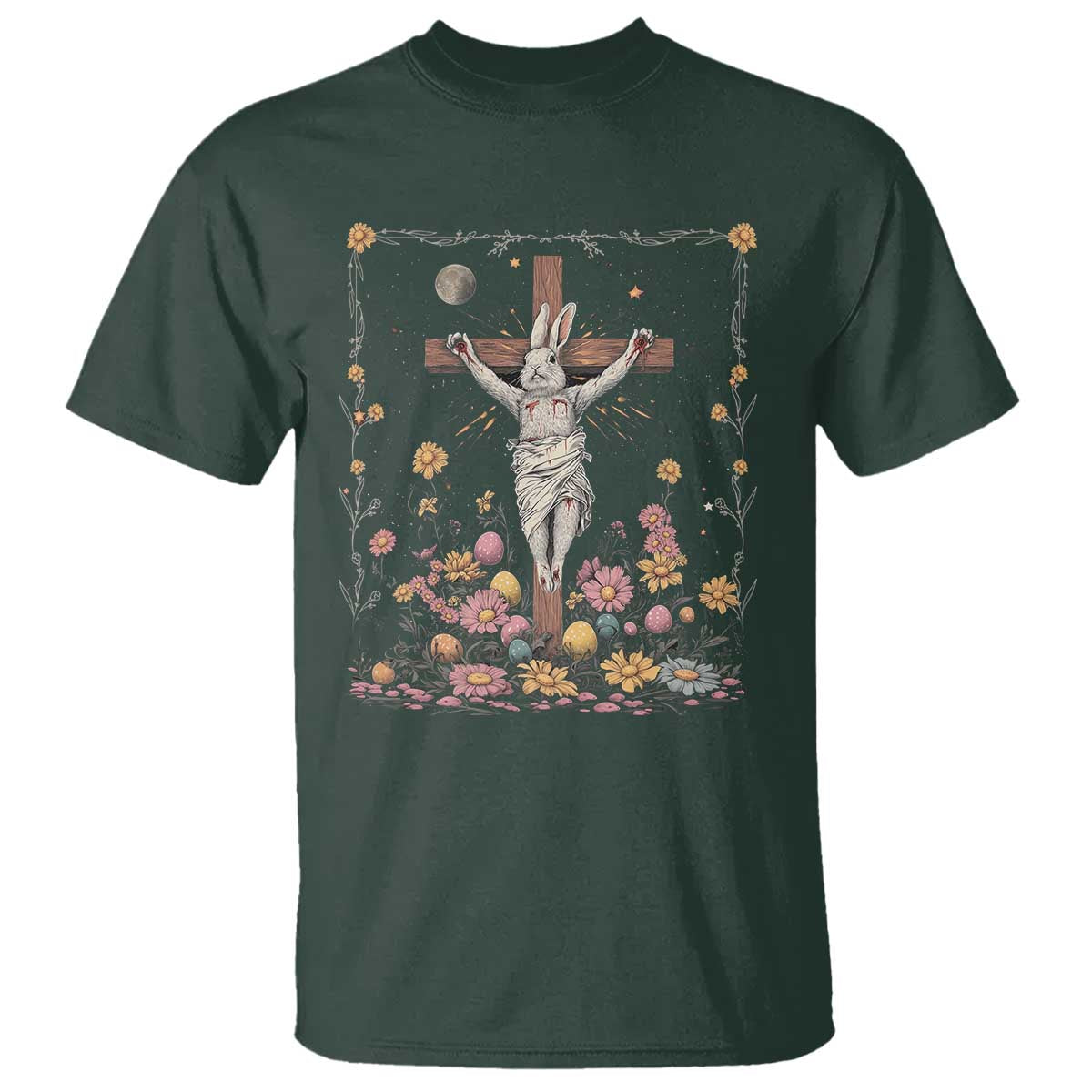christian-religious-easter-day-bunny-floral-christ-jesus-t-shirt