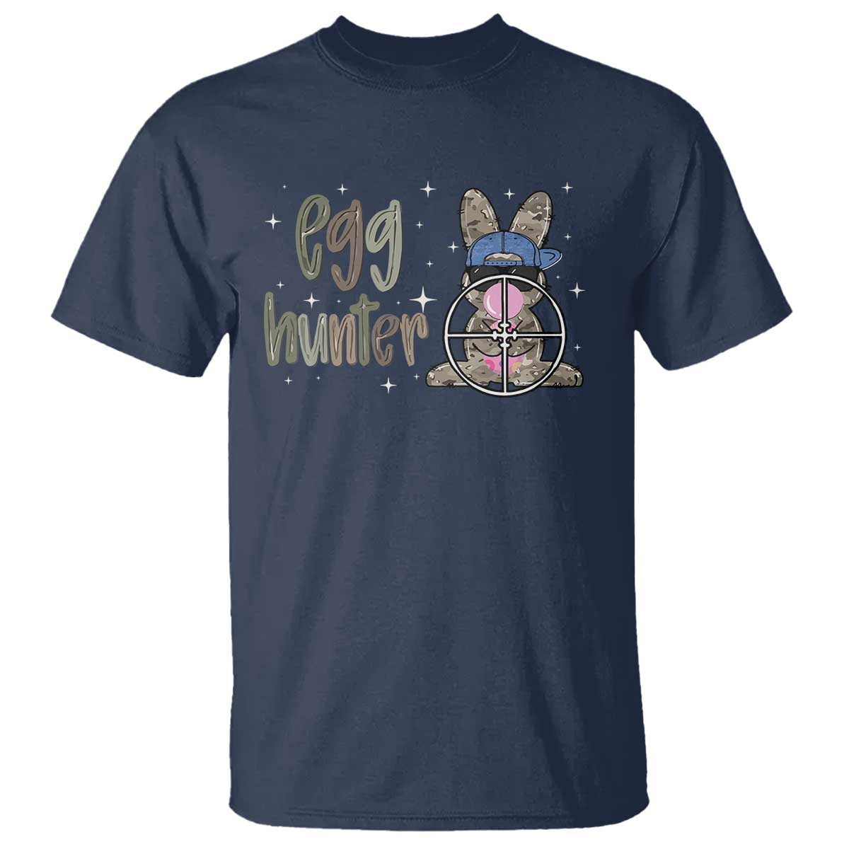 funny-egg-hunter-t-shirt-bunny-hunting-backward-cap-camouflage