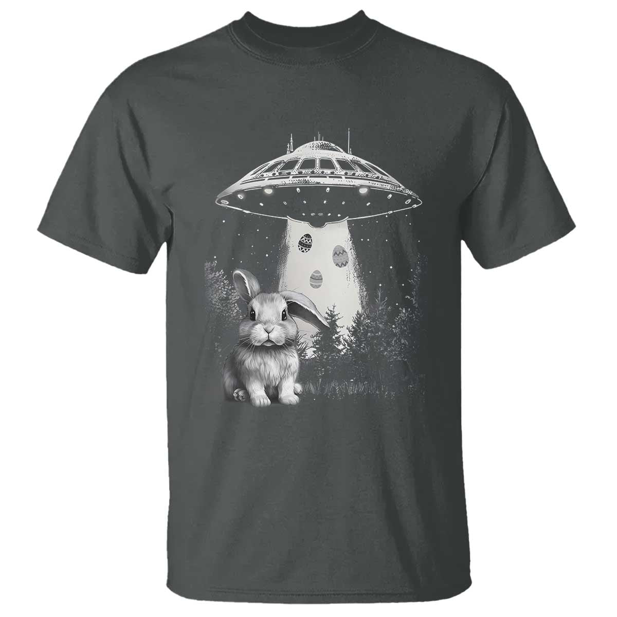 funny-easter-day-ufo-bunny-alien-eggs-t-shirt