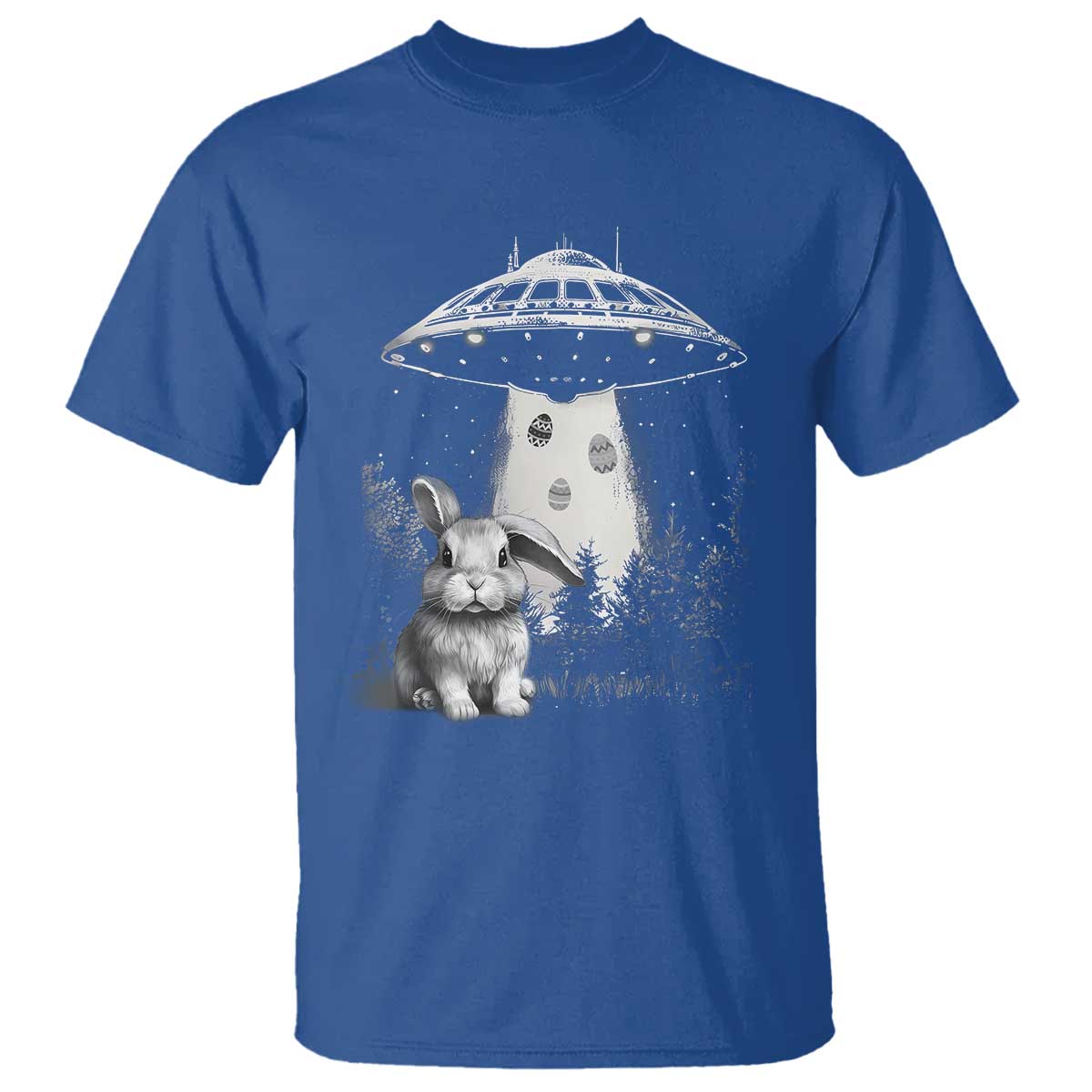 funny-easter-day-ufo-bunny-alien-eggs-t-shirt