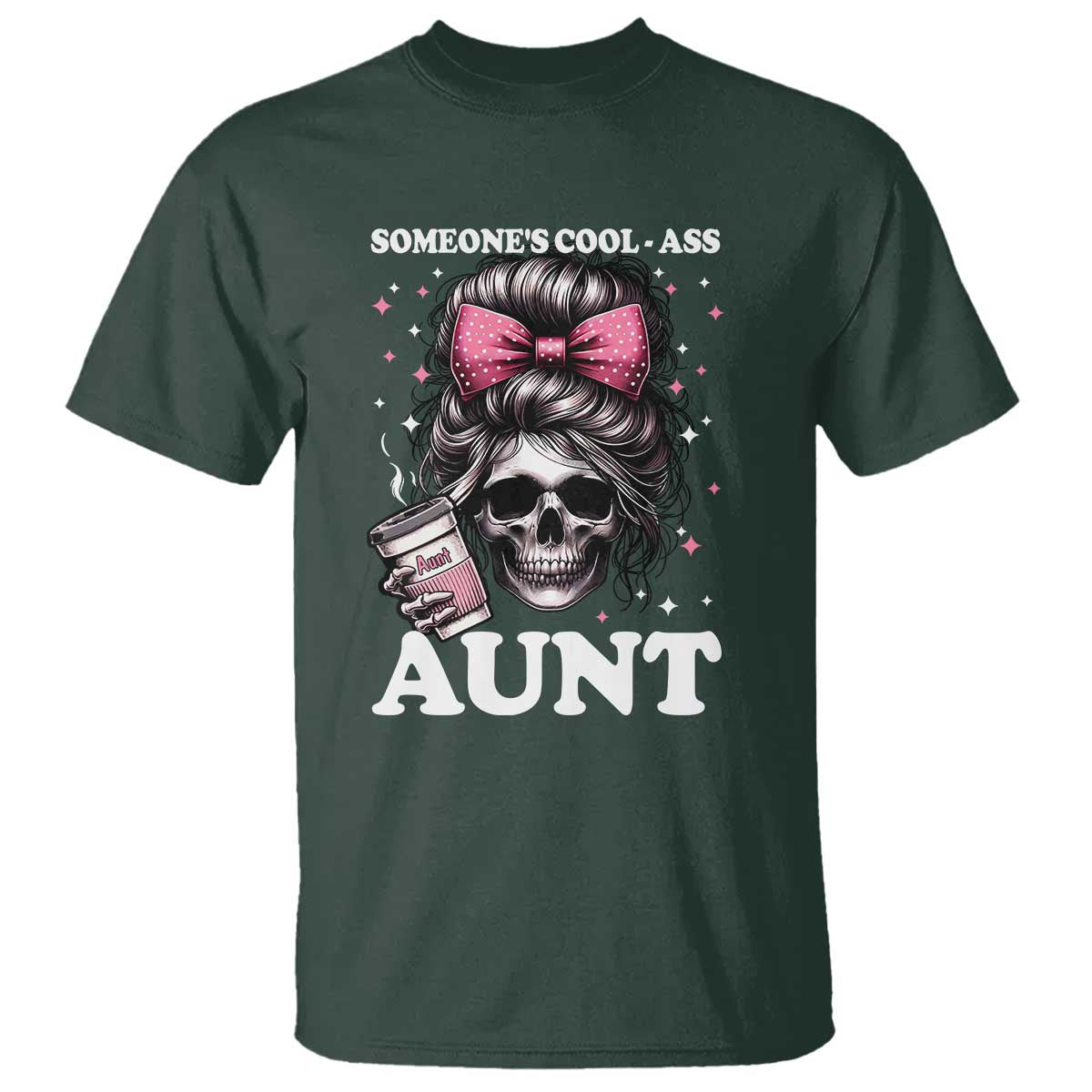 funny-aunt-t-shirt-someones-cool-ass-auntie-skull-coffee