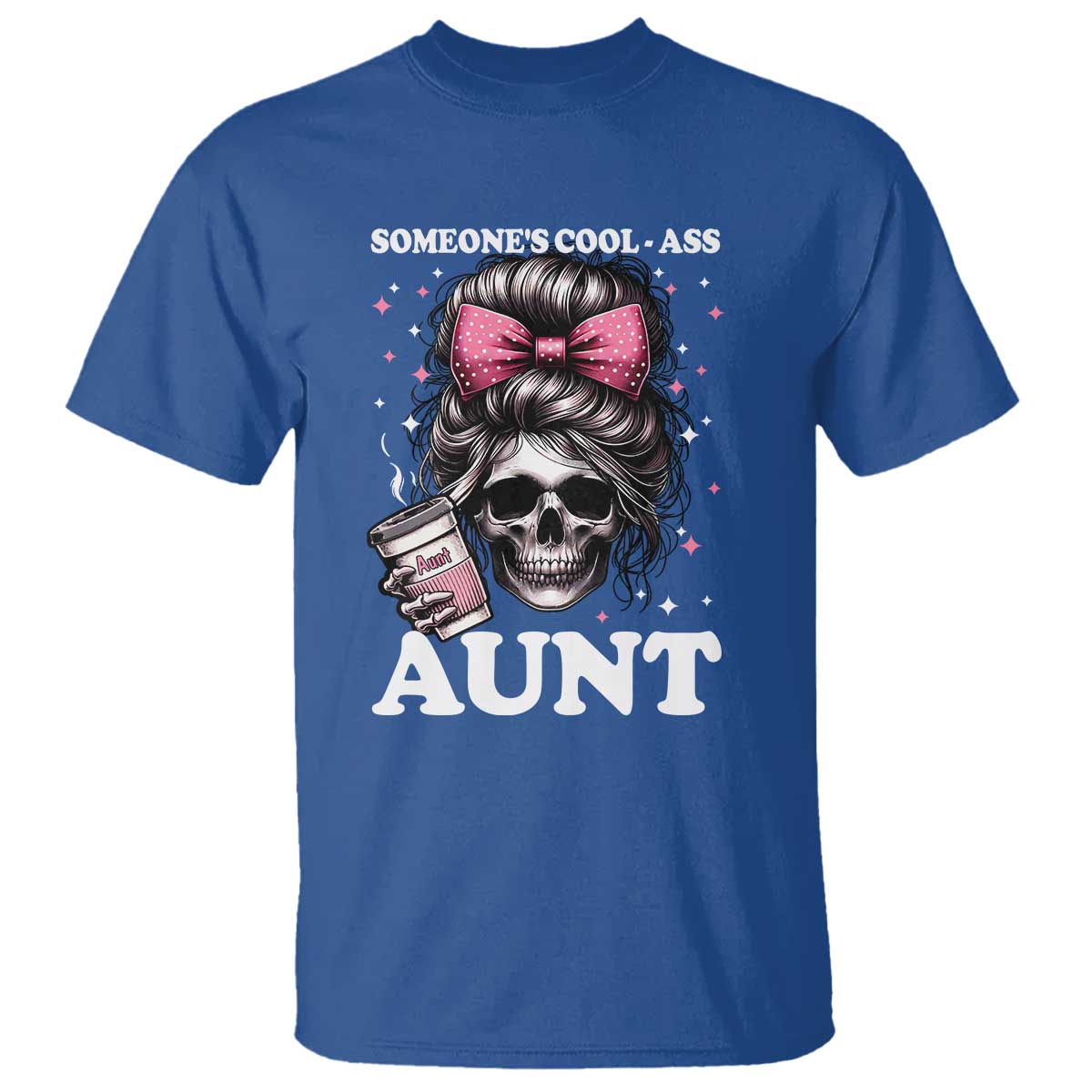 funny-aunt-t-shirt-someones-cool-ass-auntie-skull-coffee