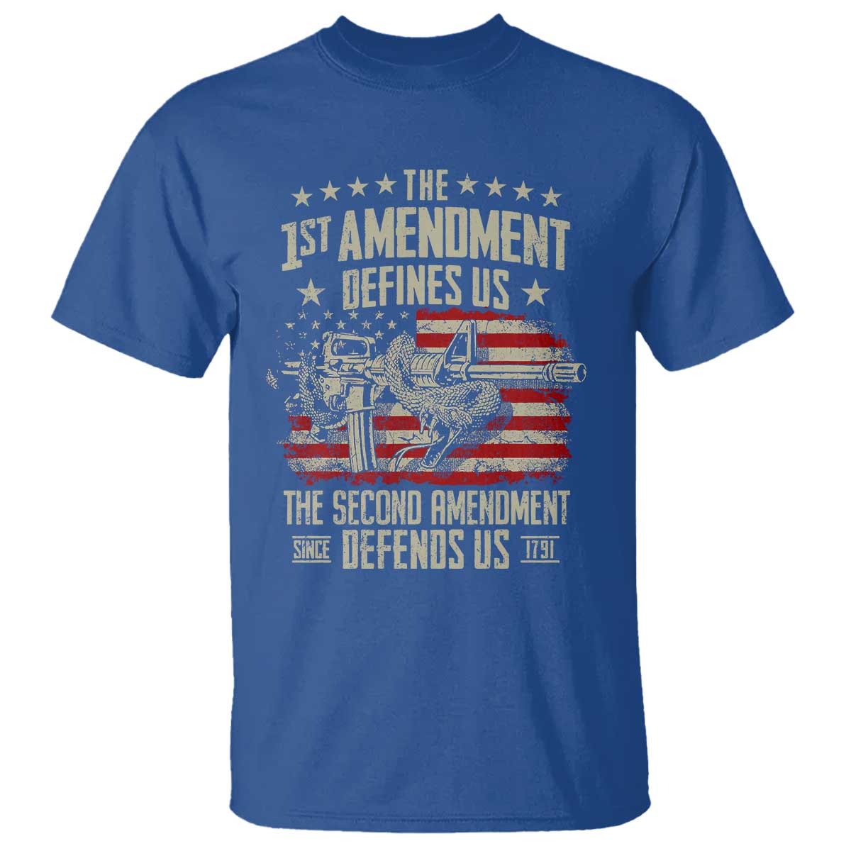 the-1st-amendment-defines-us-the-second-defends-us-since-1791-t-shirt-vintage-american-flag