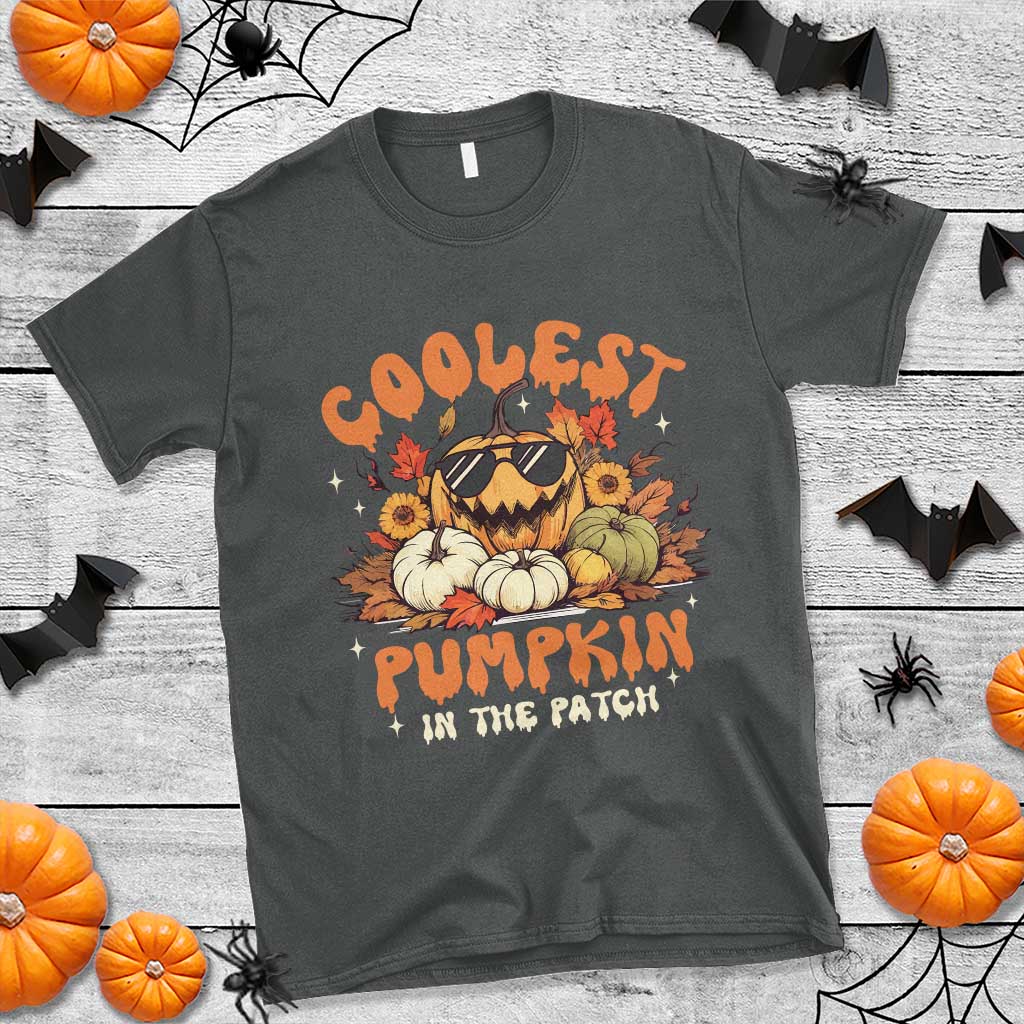 funny-halloween-t-shirt-coolest-pumpkin-in-the-patch-autumn-maple-leaf-flower