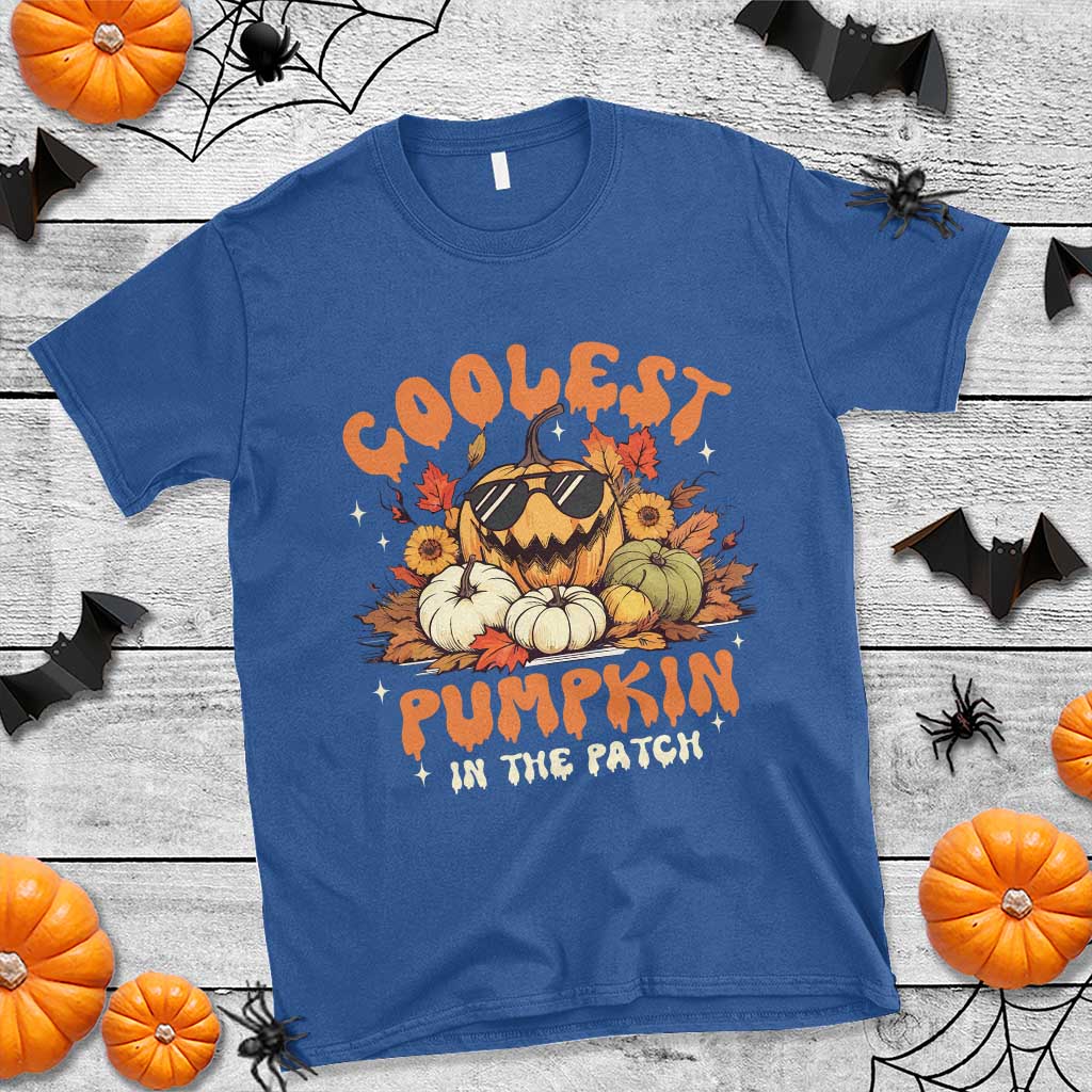 funny-halloween-t-shirt-coolest-pumpkin-in-the-patch-autumn-maple-leaf-flower