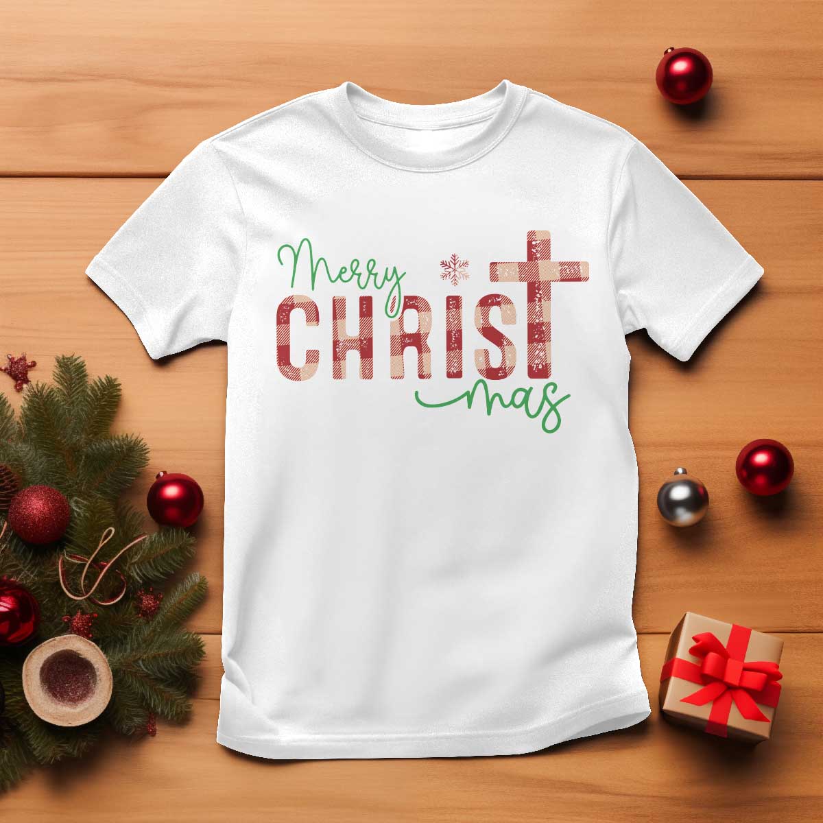 christian-christmas-t-shirt-merry-christmas-cross-faith