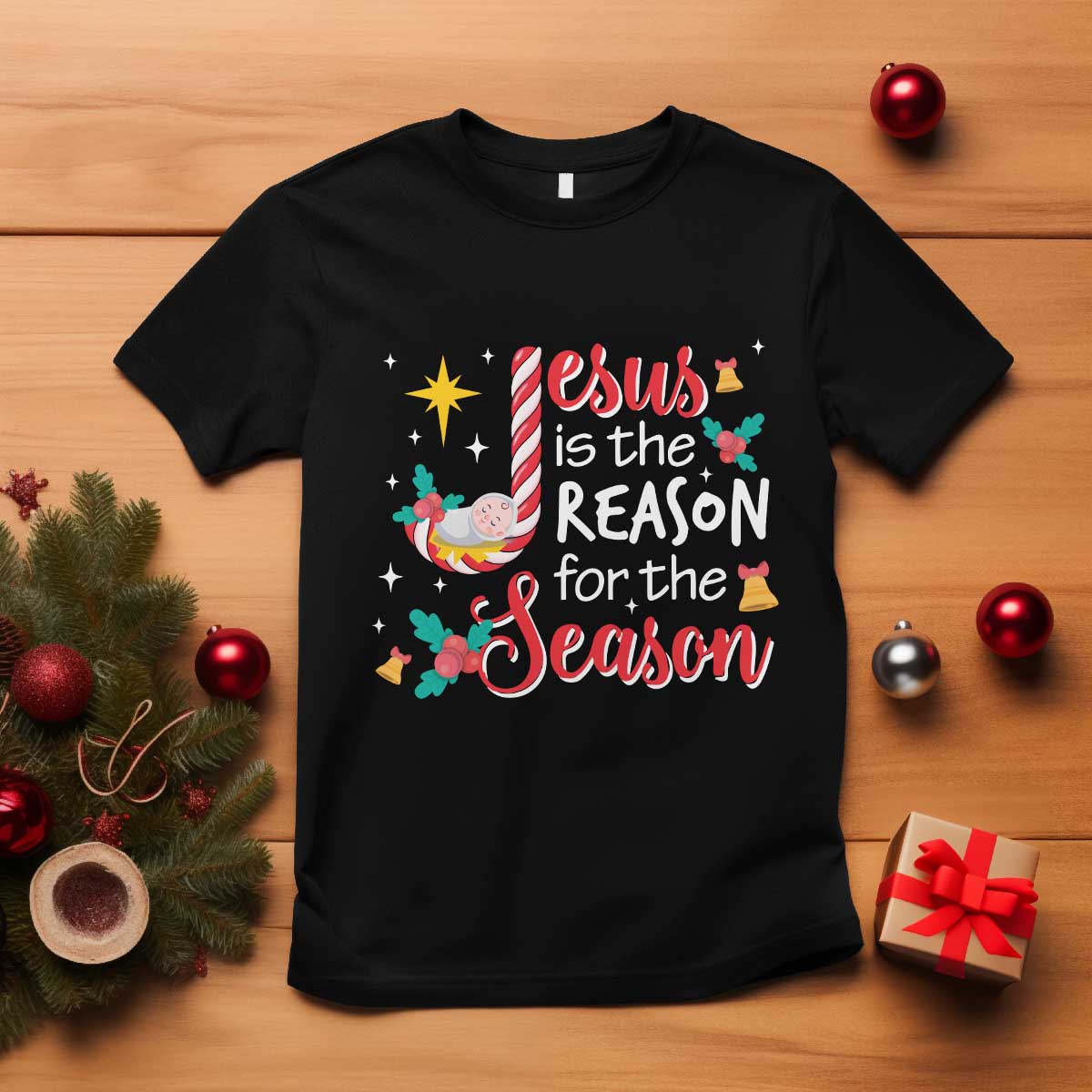 jesus-is-the-reason-for-the-season-t-shirt-christmas-jolly-bell