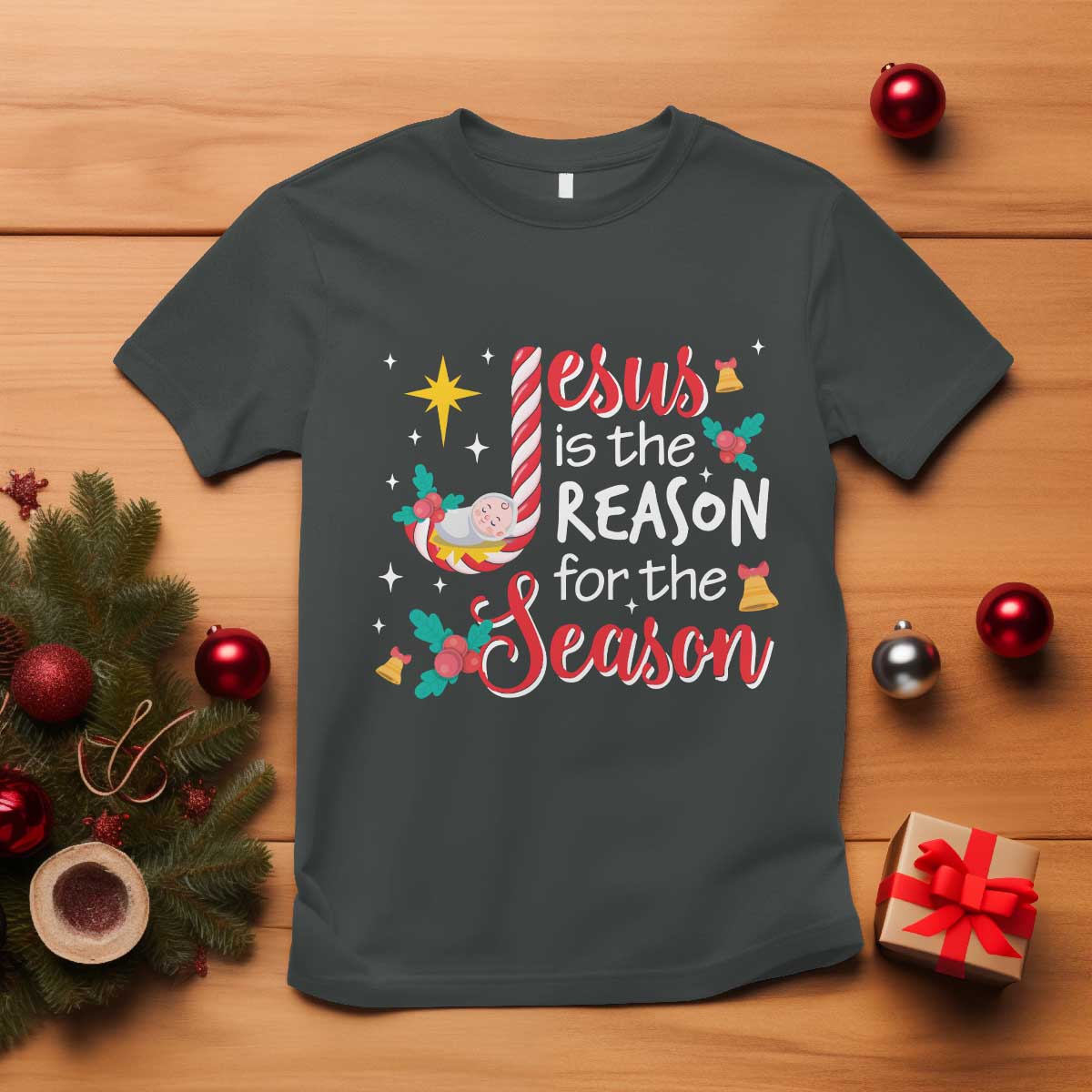 jesus-is-the-reason-for-the-season-t-shirt-christmas-jolly-bell