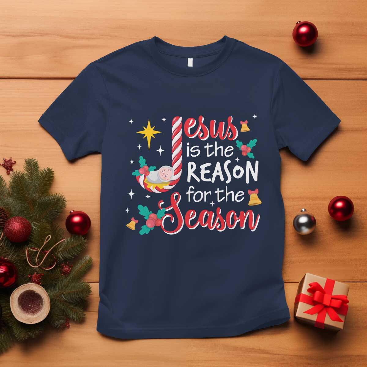 jesus-is-the-reason-for-the-season-t-shirt-christmas-jolly-bell