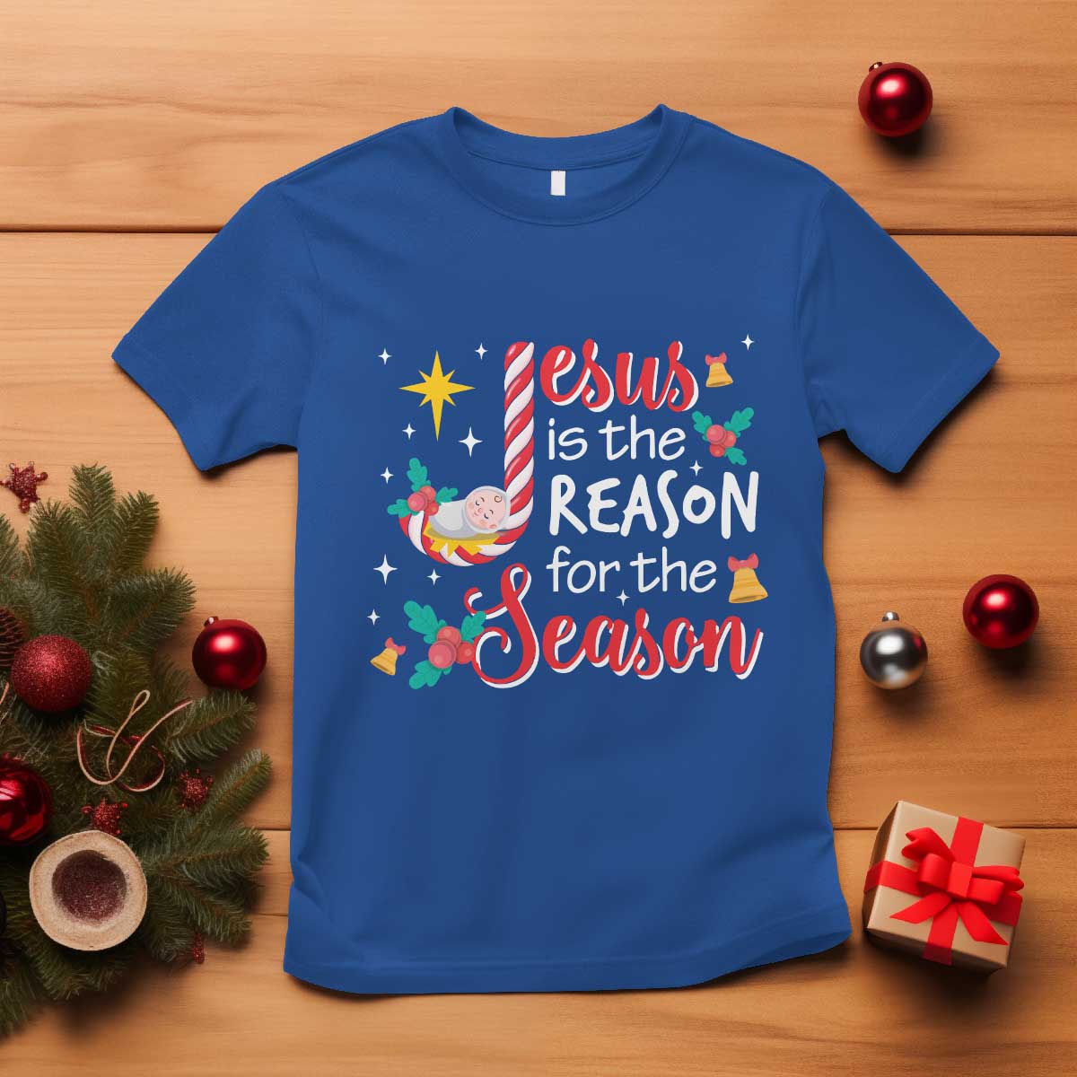jesus-is-the-reason-for-the-season-t-shirt-christmas-jolly-bell