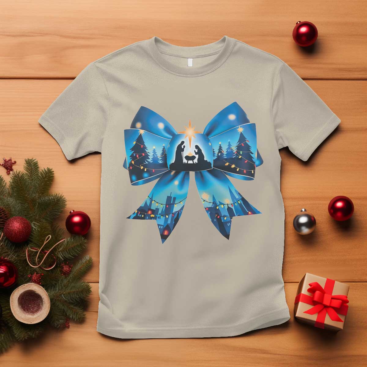 jesus-god-nativity-scene-coquette-bow-christmas-t-shirt
