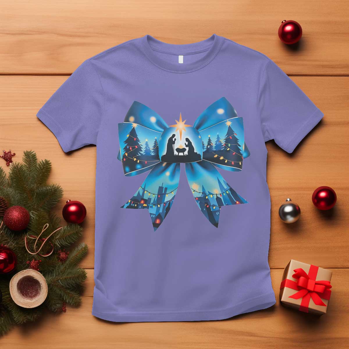 jesus-god-nativity-scene-coquette-bow-christmas-t-shirt