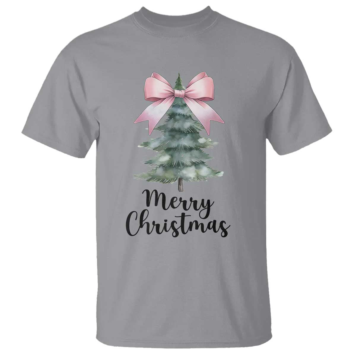funny-coquette-merry-christmas-t-shirt-pink-bow-xmas-tree