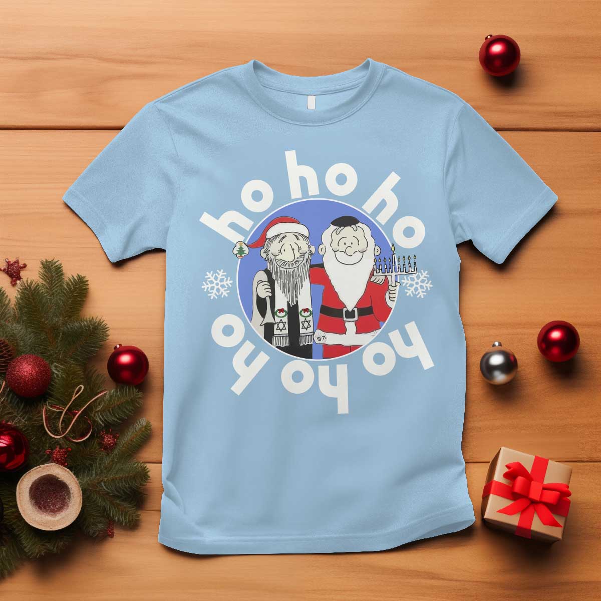 funny-christmas-hanukkah-t-shirt-triple-ho-yo-santa-hebrew-snowflake-menorah