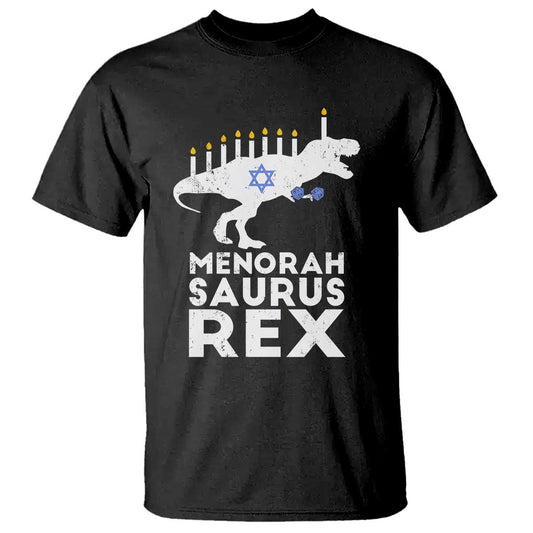 funny-hanukkah-t-shirt-menorah-saurus-rex-dinosaur-david-star