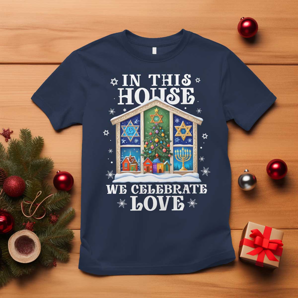 funny-hanukkah-christmas-t-shirt-in-this-house-we-celebrate-love-chrismukkah