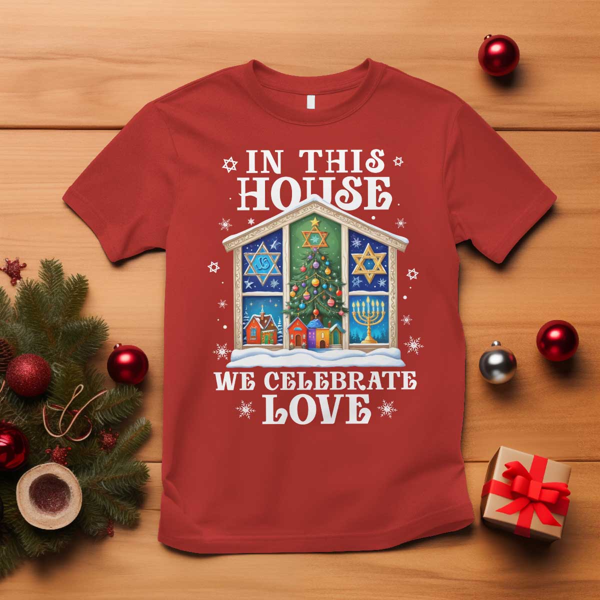 funny-hanukkah-christmas-t-shirt-in-this-house-we-celebrate-love-chrismukkah