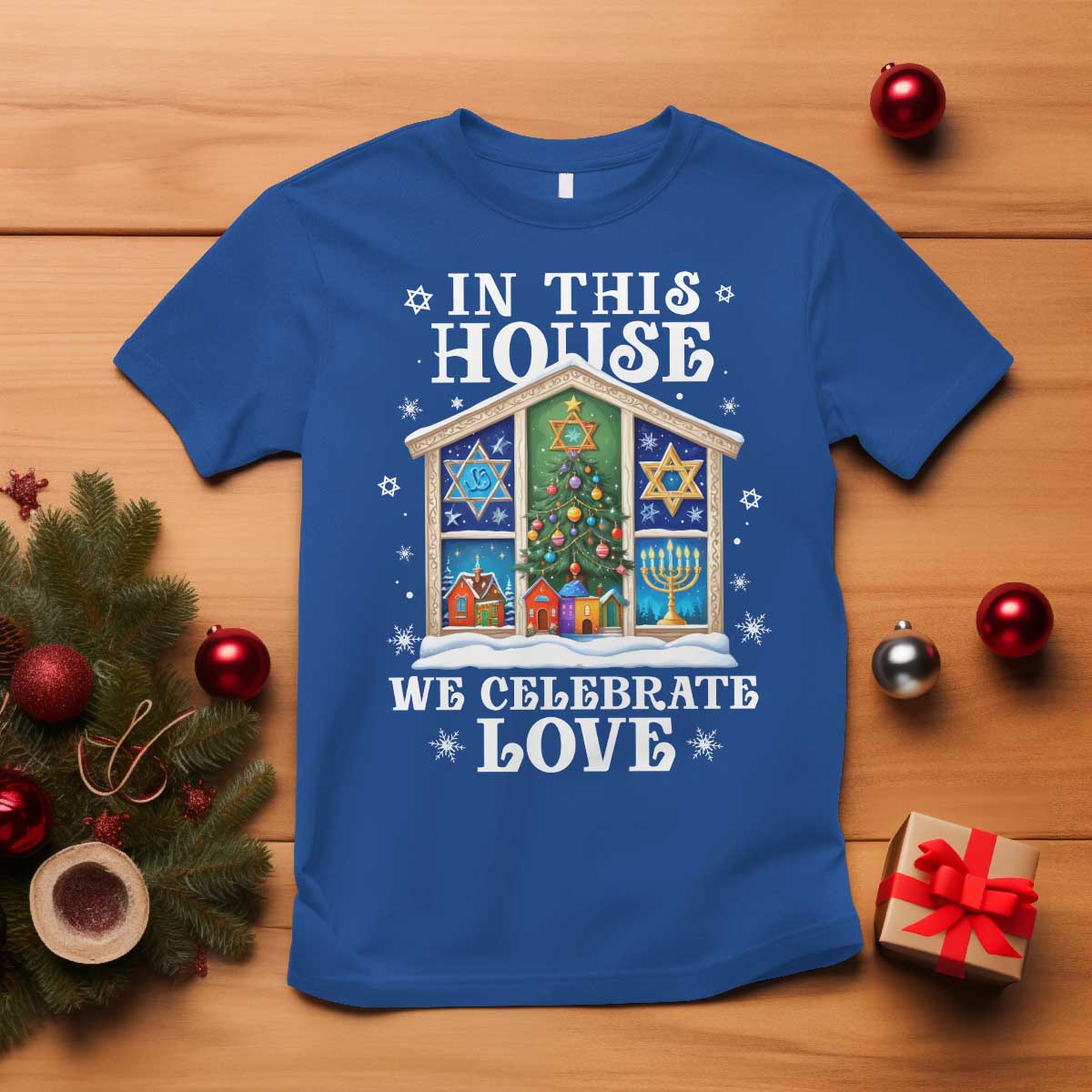 funny-hanukkah-christmas-t-shirt-in-this-house-we-celebrate-love-chrismukkah