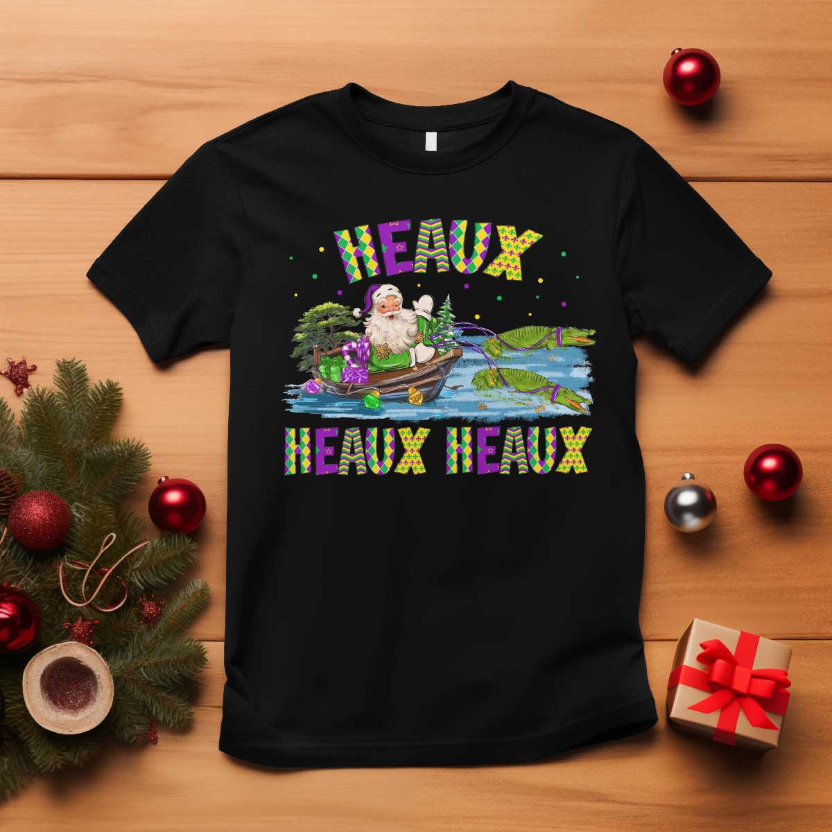 funny-christmas-cajun-louisiana-t-shirt-heaux-heaux-heaux-santa-alligator