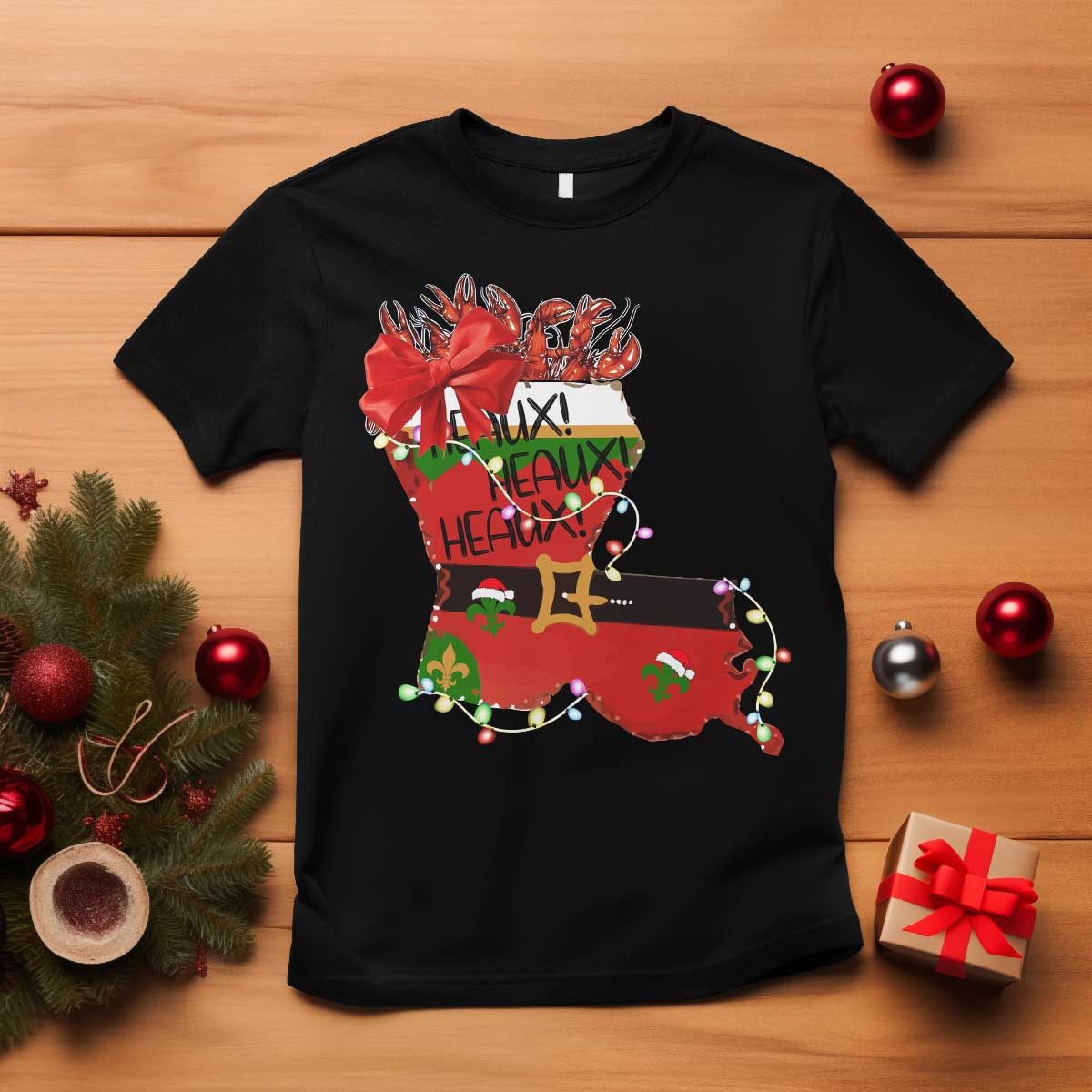 funny-christmas-cajun-t-shirt-triple-heaux-santa-louisiana-map-crawfish