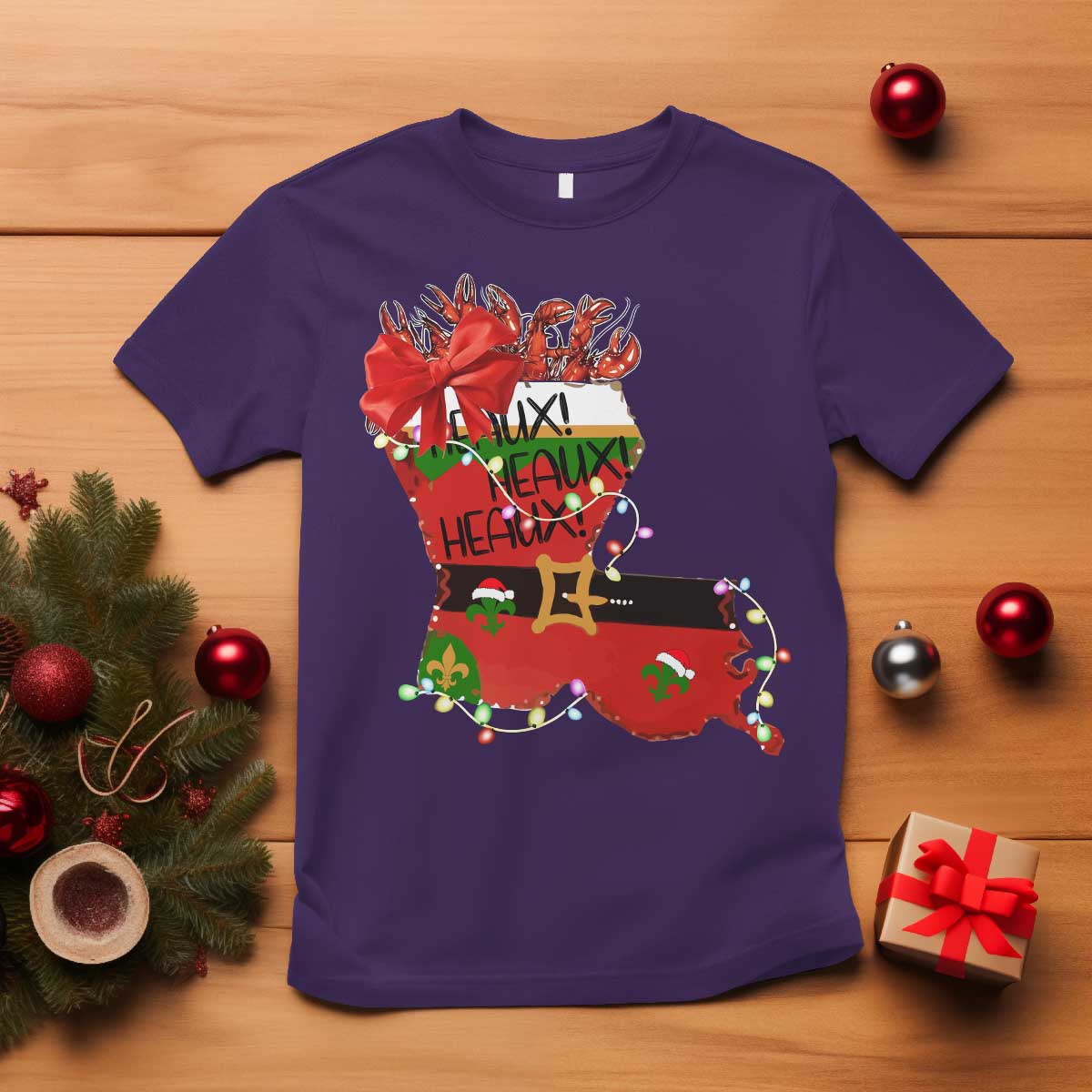 funny-christmas-cajun-t-shirt-triple-heaux-santa-louisiana-map-crawfish