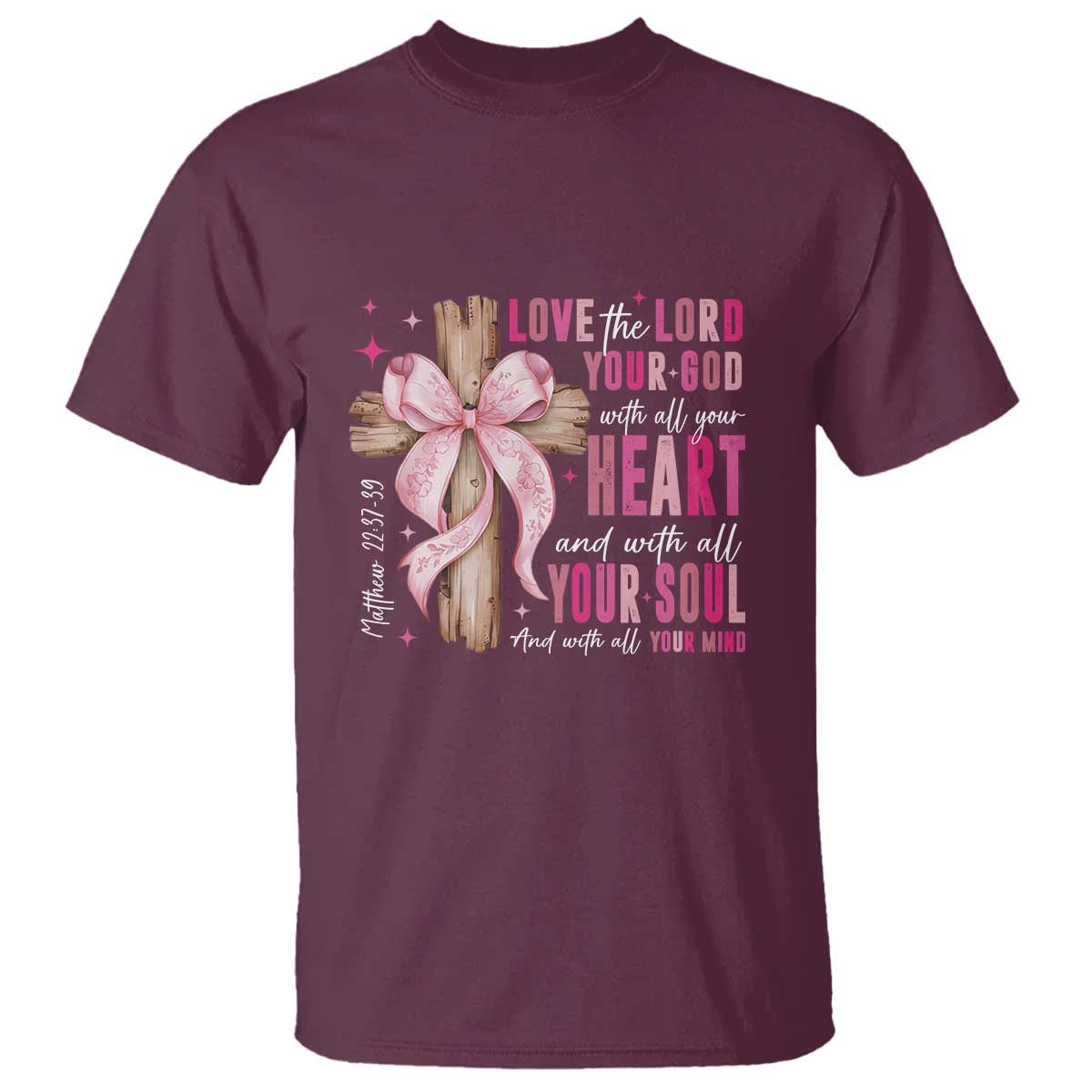 christian-religious-god-t-shirt-love-the-lord-your-god-with-all-your-heart-bible-valentines-day