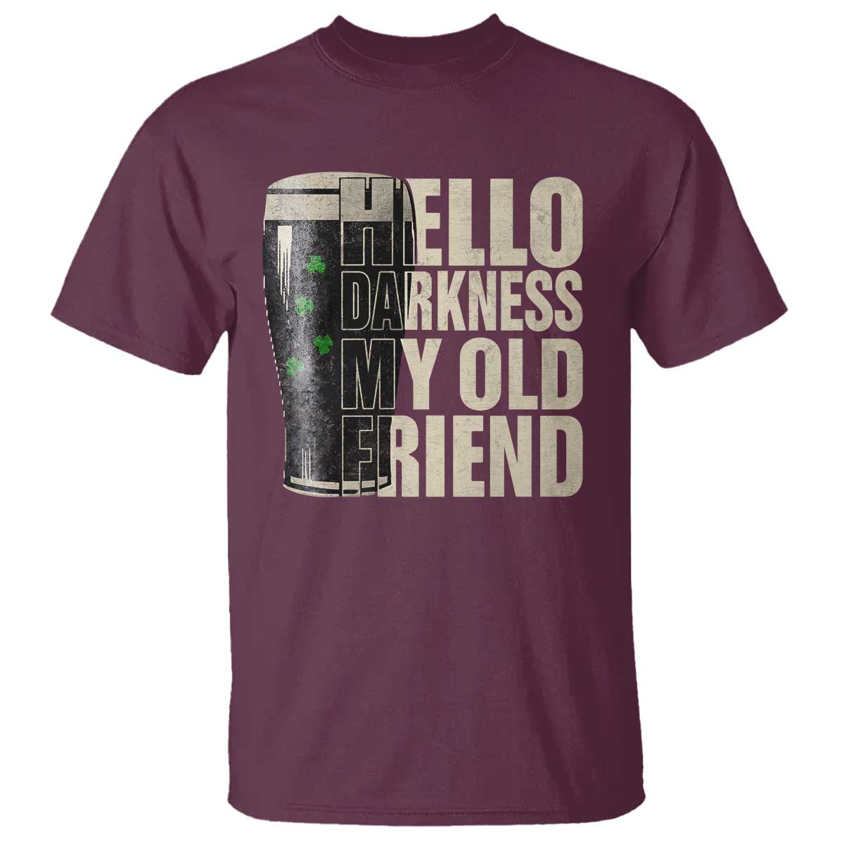funny-st-patricks-day-black-irish-beer-t-shirt-hello-darkness-my-old-friend-shamrock