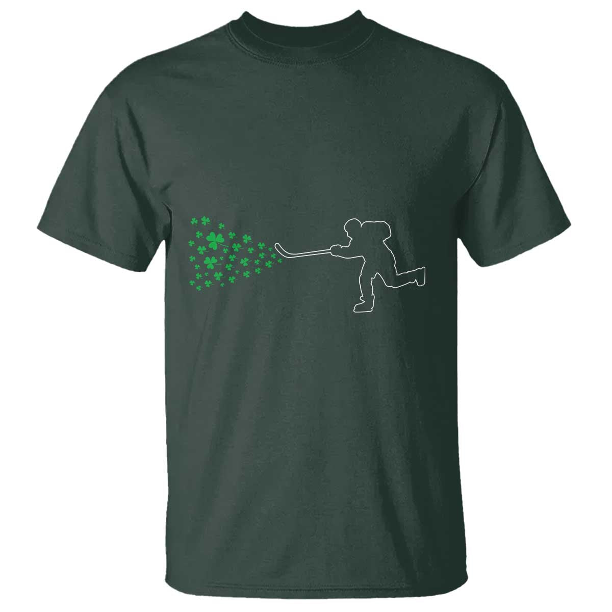 funny-st-patricks-day-ice-hockey-shamrock-t-shirt