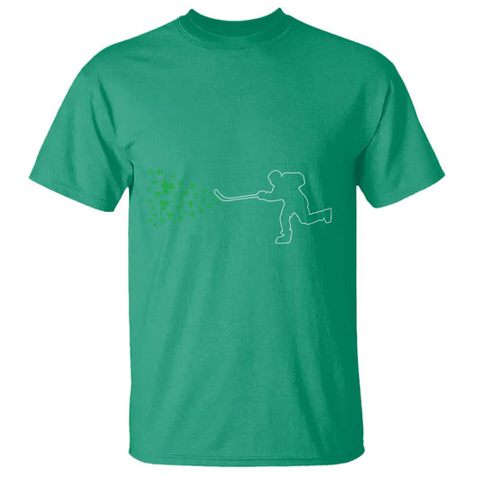 funny-st-patricks-day-ice-hockey-shamrock-t-shirt
