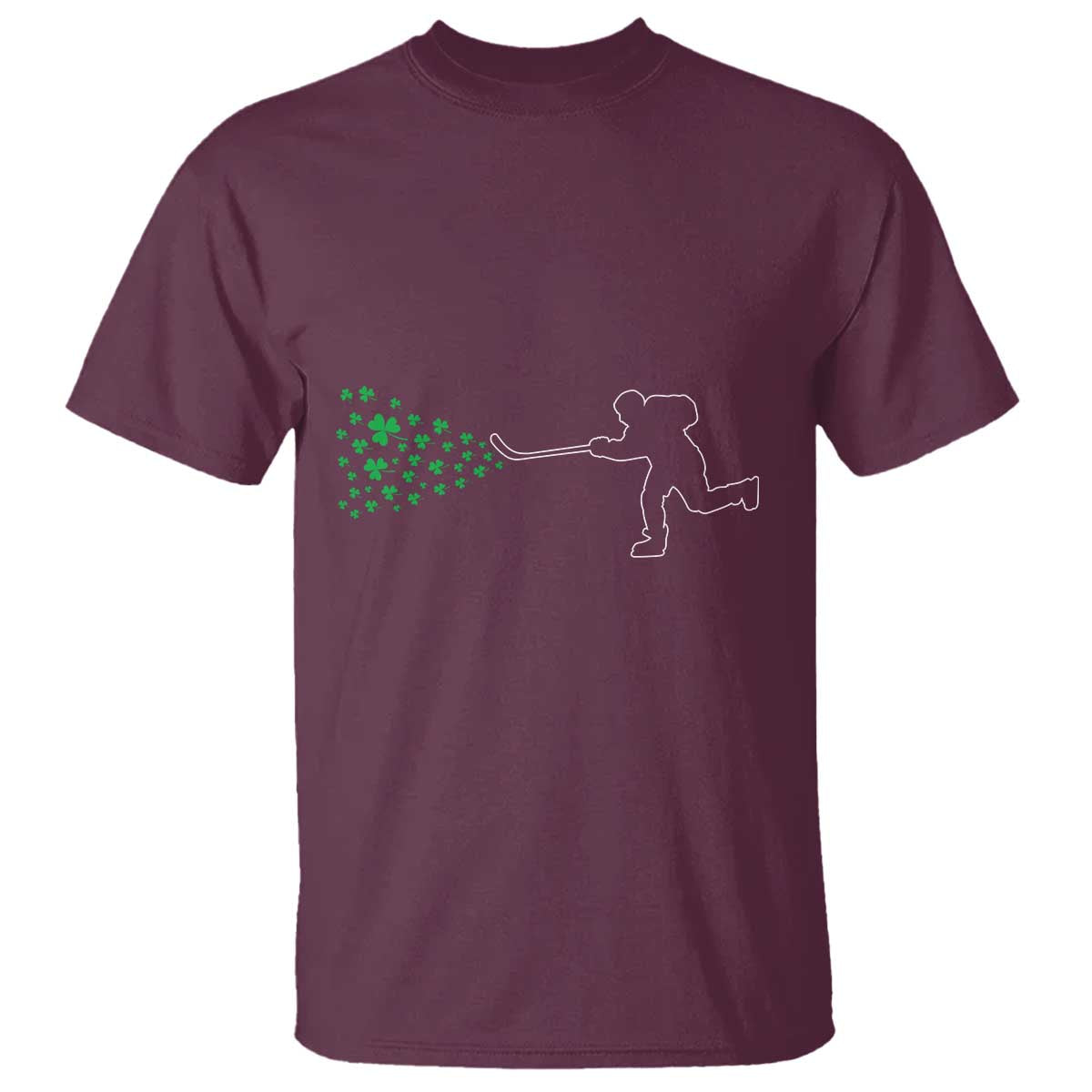 funny-st-patricks-day-ice-hockey-shamrock-t-shirt