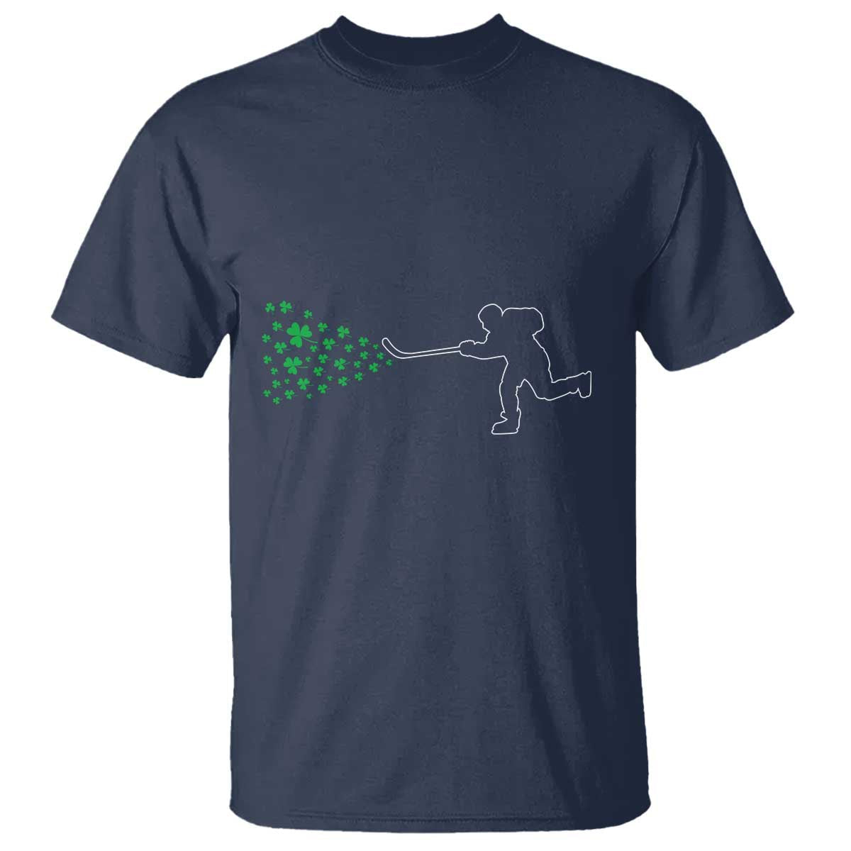 funny-st-patricks-day-ice-hockey-shamrock-t-shirt