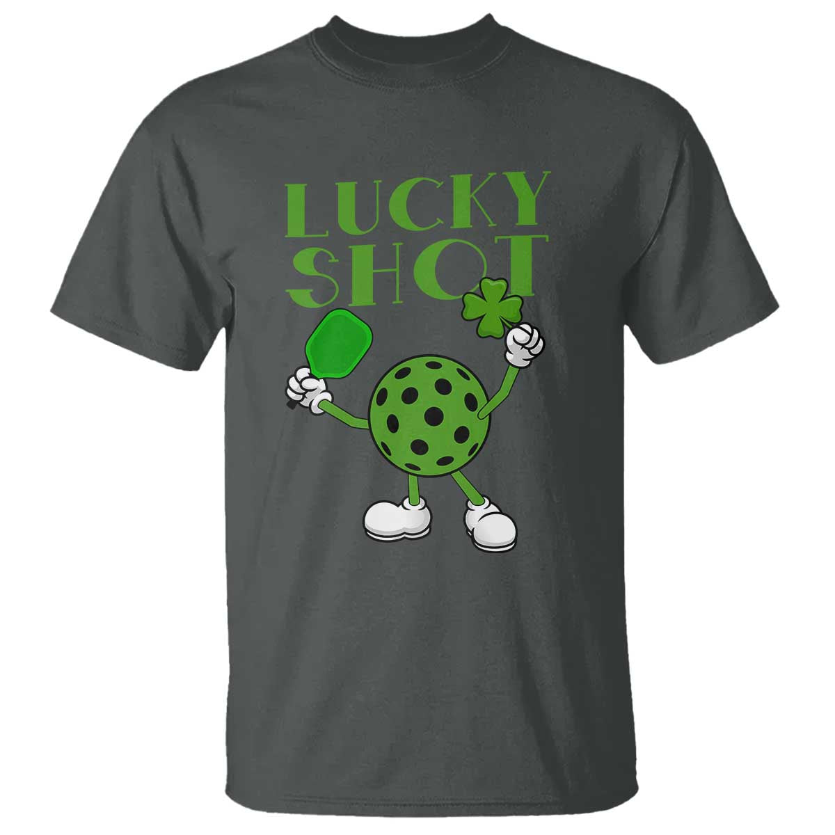 funny-st-patricks-day-pickleball-lucky-shot-t-shirt